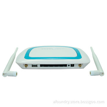 300Mbps High-power Indoor Wireless High Router with 4 x LAN + 1 x WAN, 10/100Mbps, FE